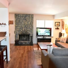 An inviting and cozy two bedroom, 1.5 bath #171, steps to the shuttle stops