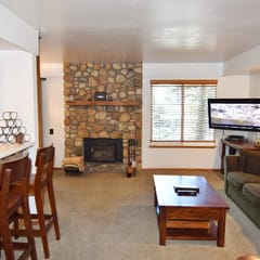 Perfect condo #103 for a family-friendly retreat, close to shuttle and short walk to the Village