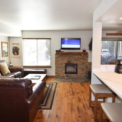 #173 Warm, welcoming, updated and beautiful mountain two bedroom-two bath condo