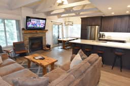 #142 A corner unit with a view of Mammoth Mountain from the dining area - Image 2