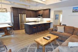 #142 A corner unit with a view of Mammoth Mountain from the dining area - Image 3