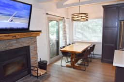 #142 A corner unit with a view of Mammoth Mountain from the dining area - Image 5