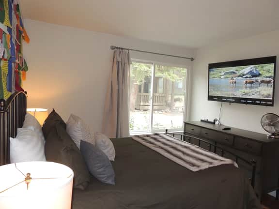 Modern corner condo #185, backs up to a treed lot - Image 5