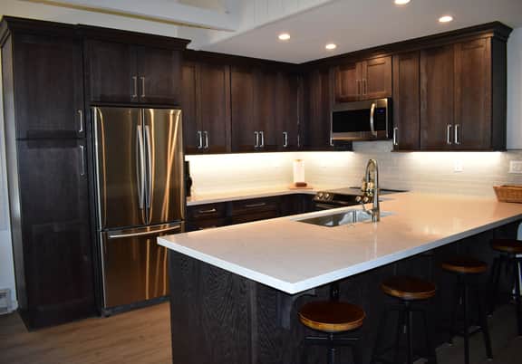 #142 A corner unit with a view of Mammoth Mountain from the dining area - Image 3
