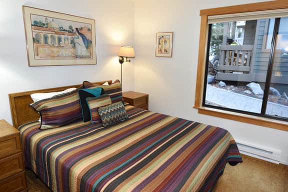 A comfortable downstairs one bedroom corner unit with light and trees, #105 - Image 5