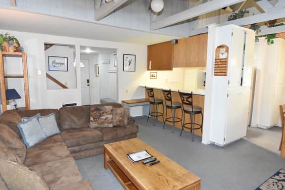 An upstairs bright unit just steps away from the free shuttle! #184 - Image 2