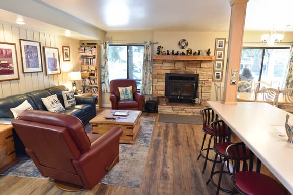 Beautiful corner unit #133 is open and inviting -close to the shuttle and Village at Mammoth - Image 1